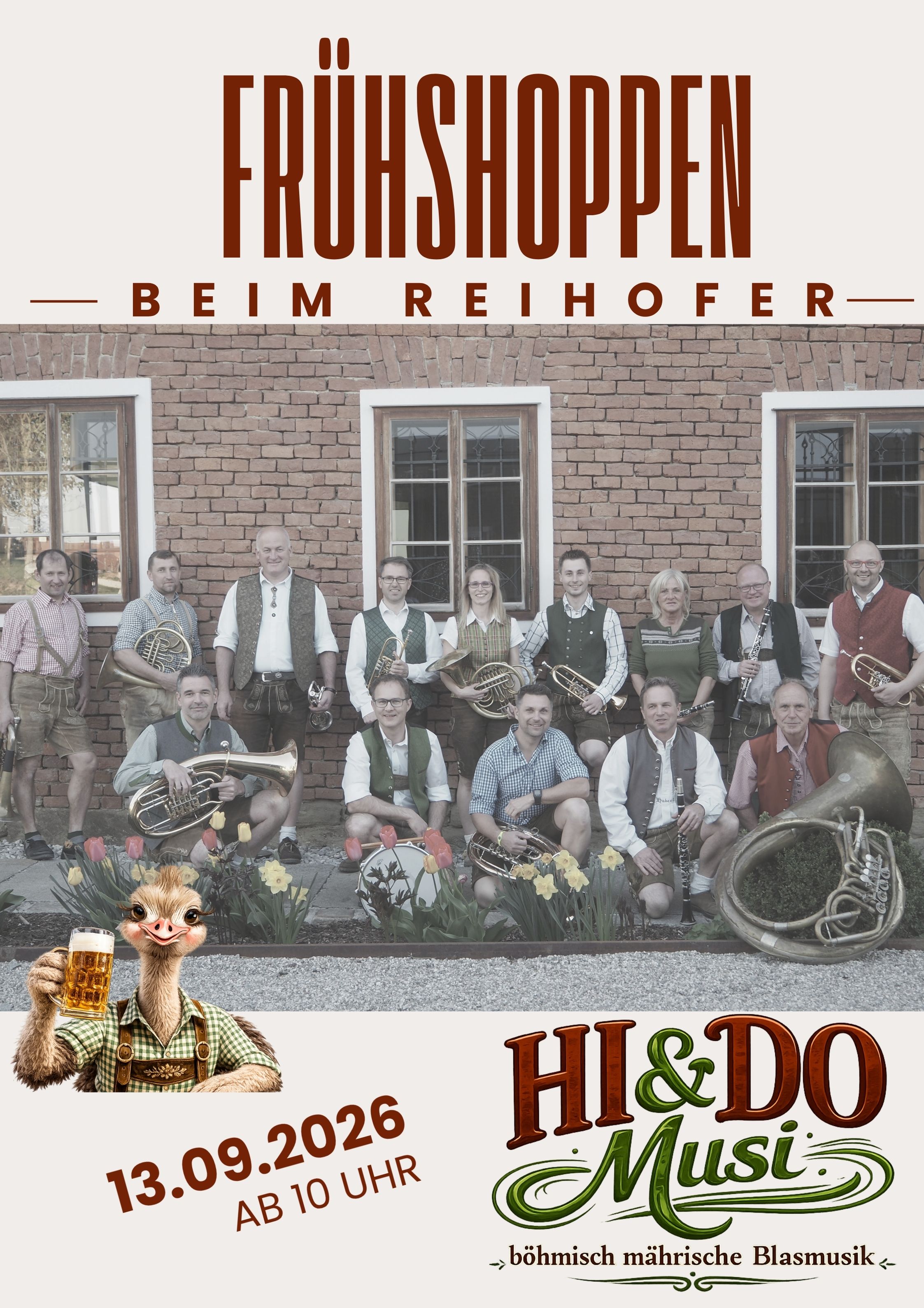 A1 Plakat Hoamspü beim Reihofer 2026 59.4 x 84.1 cm 2