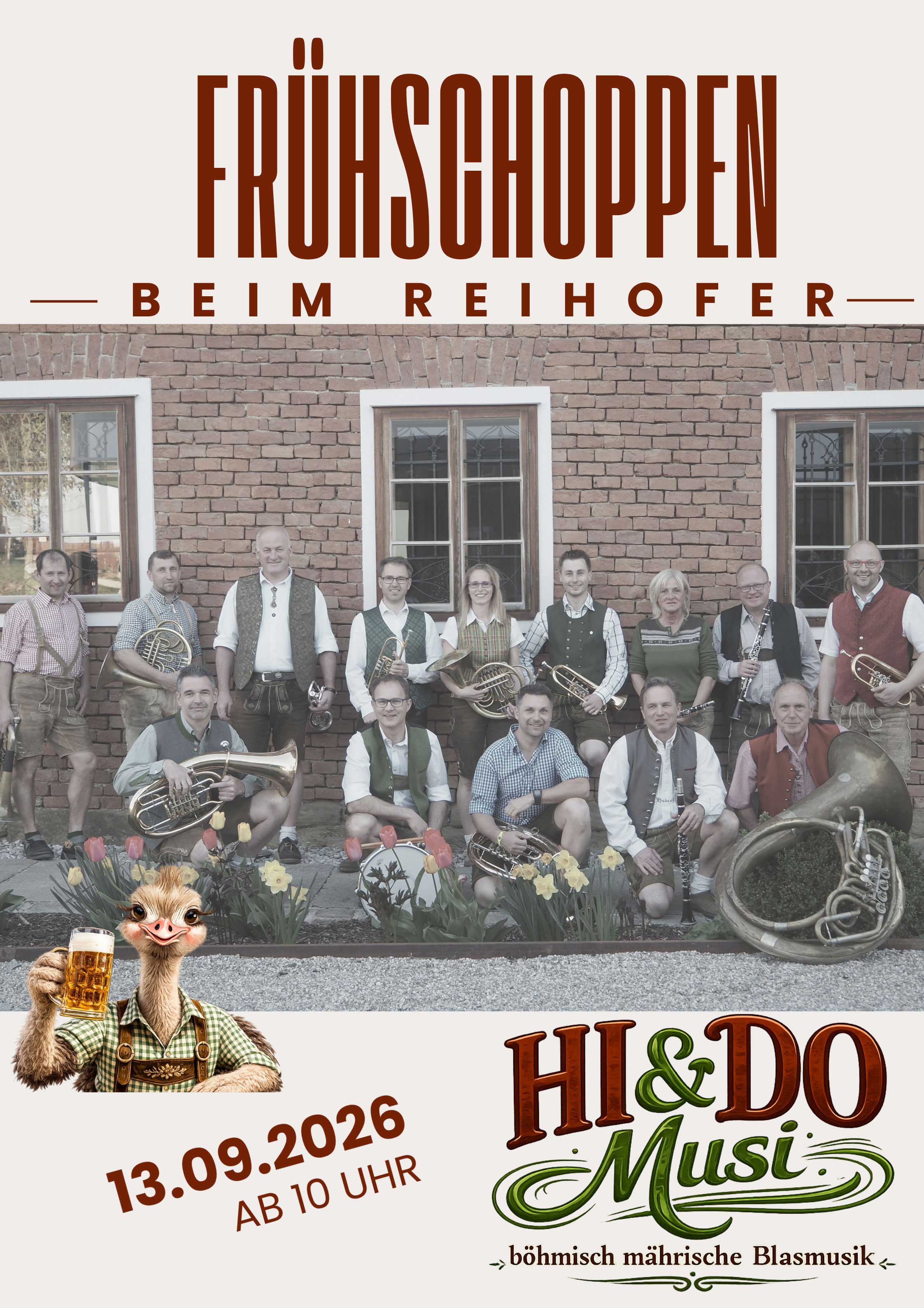 A1 Plakat Hoamspü beim Reihofer 2026 59.4 x 84.1 cm 2